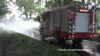 2015 09 05 Overdracht nieuwe tankautospuit Brandweer Wapenveld 01 [upl. by Pesvoh]