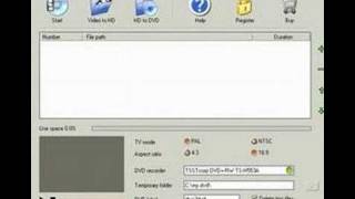 Burn video file to DVD [upl. by Enneirb678]