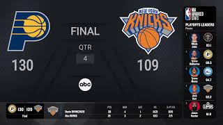 Pacers  Knicks Game 7  NBAPlayoffs Presented by Google Pixel Live Scoreboard [upl. by Keli462]