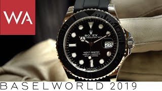 Baselworld 2019 Handson the ROLEX novelties [upl. by Kanor]