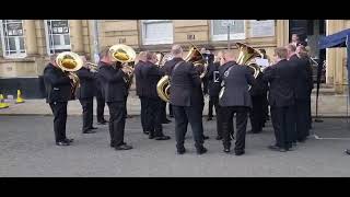 Skelmersdale Prize Band  The Wizard  Brighouse March and Hymn contest [upl. by Munn]