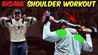 quot BodyBuilding Shoulder Workout  for Power and Endurancequot  Auto Spade [upl. by Ahsieat]