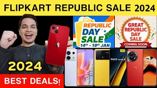 Flipkart Republic Day Sale 2024 amp Amazon Great Republic Day Sale 2024  Best Mobile Deals amp Offers 🔥 [upl. by Hizar]