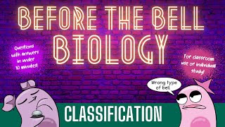 Classification and Taxonomic Groups Before the Bell Biology [upl. by Nesnaj855]