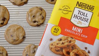 How to Make Nestle Toll House Mini Chocolate Chip Cookie Dough [upl. by Llekcir]