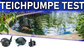 ➤ Teichpumpe Test 2024  Die besten 3 Teichpumpen [upl. by Hevak]