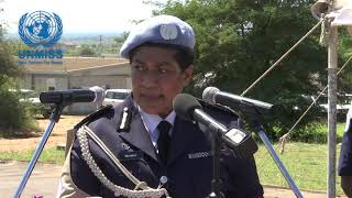 UNMISS farewells Police Commissioner Unaisi BolatoluVuniwaqa [upl. by Narak]