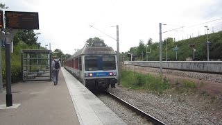 Paris Z6400 UEPY  Neuville Université Ligne L Transilien [upl. by Onibla]