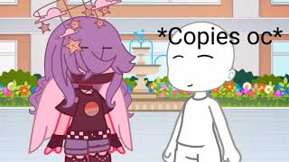 Fr someone just copied my OC in gacha online when roblox was like open👁👄👁 read desc [upl. by Alakim]