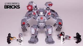 Lego Avengers Endgame 76124 War Machine Buster Speed Build [upl. by Shaeffer]