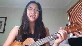 Toothpaste Kisses  Maccabees Sarah Ong ukulele cover [upl. by Merola]