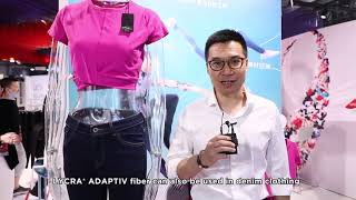 Watch LYCRA Innovations at Intertextile 2021 in Shanghai [upl. by Ainoek5]