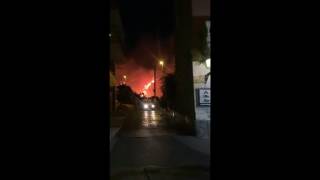 Solfatara in fiamme paura a Pozzuoli [upl. by Yolanthe]