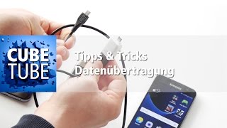 Tipps amp Tricks Daten auf ein neues Smartphone übertragen per OTG Adapter [upl. by Riess]