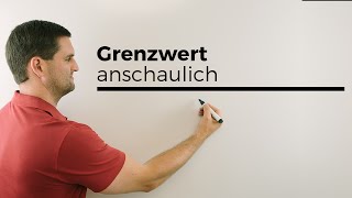 Grenzwert an einer Stelle anschaulich linksseitigerrechtsseitiger Grenzwert  Mathe by Daniel Jung [upl. by Nibbs]