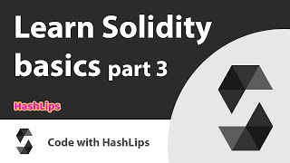 Learn Solidity basics part 3 [upl. by Carlota]