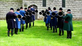 quotEcho du Pays dAugequot par les trompes des Abbayes normandes à SaintWandrille le 14062015 [upl. by Johanna105]