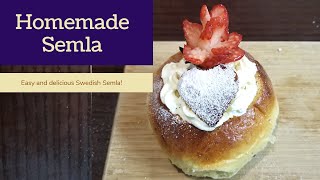 Swedish Semla  セムラ [upl. by Antipus39]