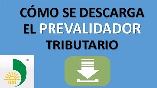 Cómo se descarga el prevalidador tributario  Contabilidad y Finanzas Online [upl. by Assenat]