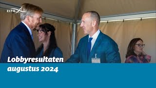 2408 lobbyresultaten augustus 2024 [upl. by Agnimod437]