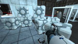 Portal walkthrough  Test Chamber 16 Advanced [upl. by Parcel]