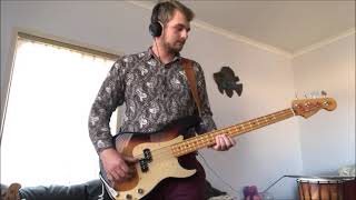 The Unguarded Moment Live  The Church Bass Cover [upl. by Hnao]