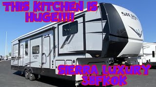 Probably the Best RV Kitchen Sierra Luxury 38FKOK [upl. by Anyotal]