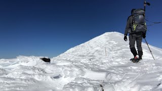 SOLO Winter Ascent Mt Humphrey Arizona’s Tallest Peak 12633 [upl. by Llerud]