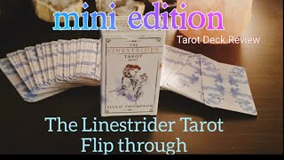 The Linestrider TarotMini EditionFlip Through Linestrider Tarot Deck Review [upl. by Pirzada]