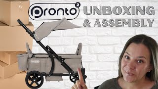 UNBOXING Pronto Squared Premium Stroller Wagon  Double Stroller  Travel System [upl. by Aniloj]