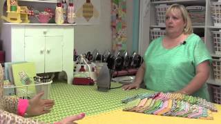 Take a Tour of Lori Holts Home Studio presented by Jina of Riley Blake Designs  Fat Quarter Shop [upl. by Jared]