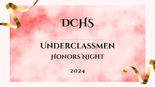 Underclassmen Honors Night [upl. by Edna]