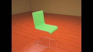 3ds max tutorialmodel basic chair simple [upl. by Les738]