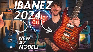 Brand New Ibanez AZ for 2024  Demo amp Walkthrough [upl. by Akimak]