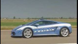 Lamborghini Police Car in Action [upl. by Duquette]