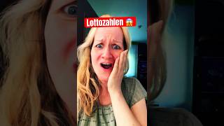 Lottozahlen ich hab gewonnen 😱🤣 shorts funny comedy [upl. by Dominy]