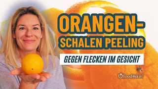 Geheimes Schönheitsritual enthüllt Aufhellende Fruchtsäuremaske aus Orangenschalen [upl. by Killam]