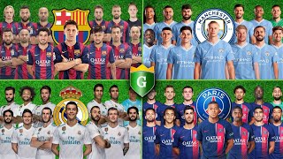 Ultra VS Barcelona 2015 vs Real Madrid 2018 vs PSG 2024 vs Manchester City 2024 vs Liverpool 2024🔥💪 [upl. by Nikral]