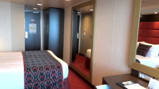 Video of MSC Cruise Line MSC Preziosa Cruise Ship Balcony Stateroom Cabin 11127 [upl. by Marl24]