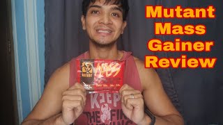 MUTANT MASS GAINER REVIEW  Mr MusclEman [upl. by Inhoj]