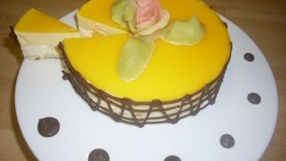 Recette du bavarois à la mangue et aux fruits de la passion [upl. by Ihteerp53]