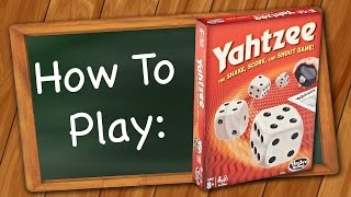 How to Play Yahtzee [upl. by Aihtenyc65]