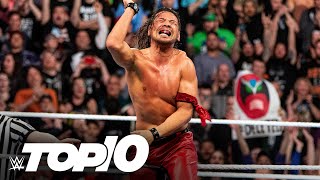 Shinsuke Nakamura’s greatest moments WWE Top 10 Jan 24 2021 [upl. by Luebke]