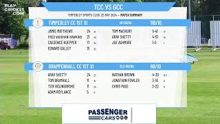 Timperley CC 1st XI v Grappenhall CC 1st XI [upl. by Neeuq]