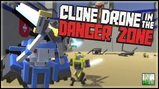 Гладиаторские Бои роботов Clone Drone in the Danger Zone [upl. by Rodama]