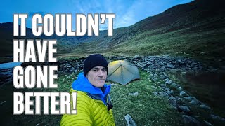 A windy Lake District Wildcamping Adventure nature [upl. by Lilia]