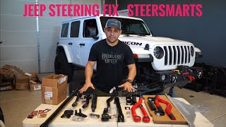 Jeep Steering Fix and Install From Steersmarts [upl. by Aig778]