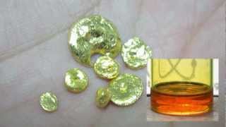 Make Gold from Chloroauric Acid [upl. by Reiko]