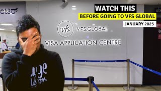 VFS Global Visa Appointment process and sharing my overall Experience  January 2023  Appointment [upl. by Dnomed]