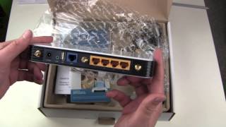 TPLink TLWR1043ND 300Mbps Wlan Router Unboxing [upl. by Kubis]